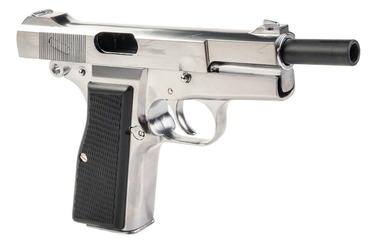 Marushin Browning Hi-Power Canadian Model Gun (Silver)