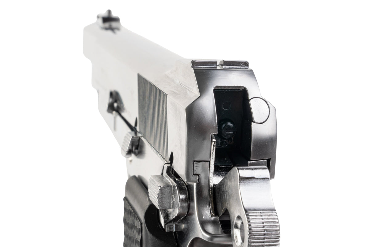 Marushin Browning Hi-Power Canadian Model Gun (Silver)