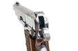 Marushin Browning Hi-Power Canadian Model Gun (Silver with Wood Grip)
