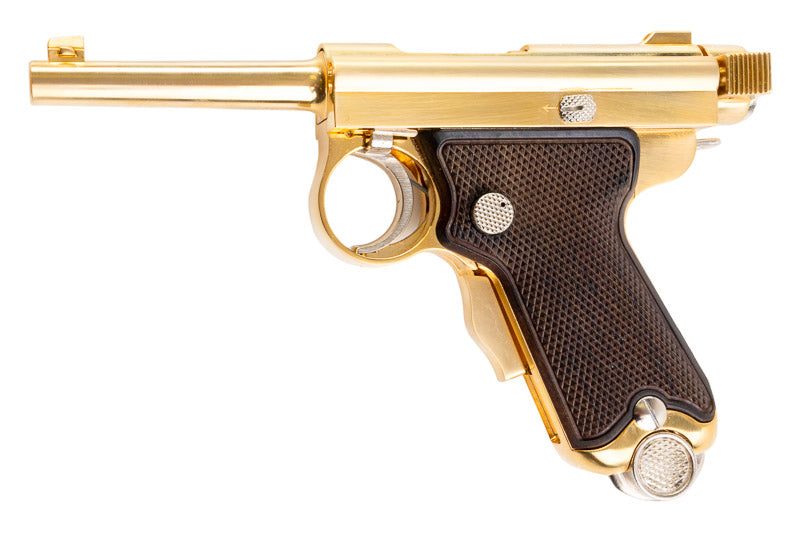 Marushin Baby Nambu Model Gun (Onshi Engraving/ Gold Plated)