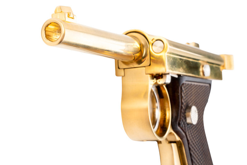Marushin Baby Nambu Model Gun (Onshi Engraving/ Gold Plated)