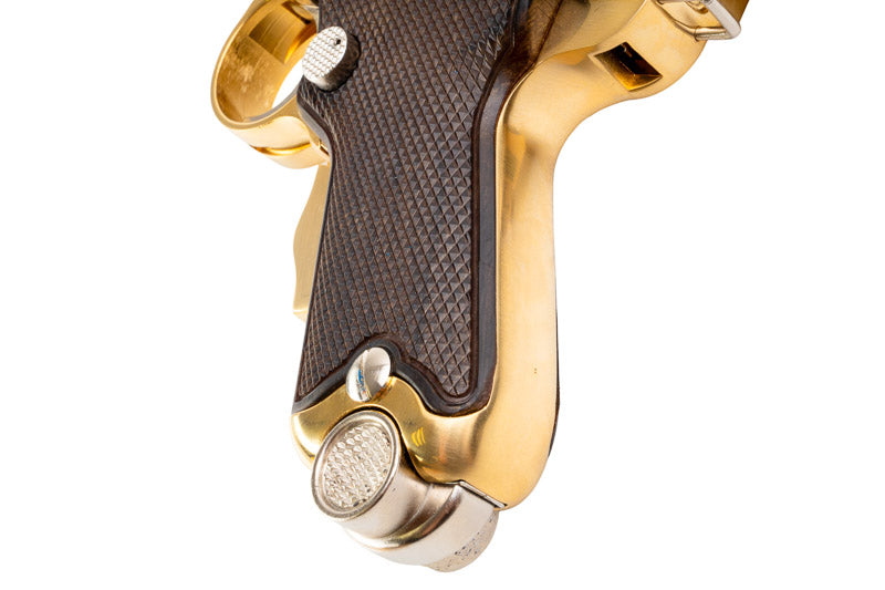 Marushin Baby Nambu Model Gun (Onshi Engraving/ Gold Plated)