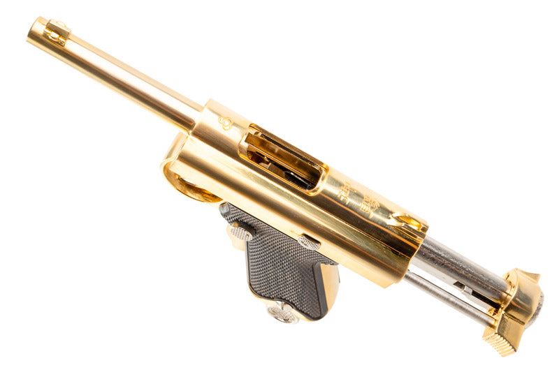 Marushin Baby Nambu Model Gun (Onshi Engraving/ Gold Plated)