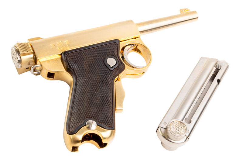 Marushin Baby Nambu Model Gun (Onshi Engraving/ Gold Plated)