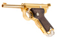 Marushin Baby Nambu Model Gun (Tokyo Gas Engraving/ Gold Plated)