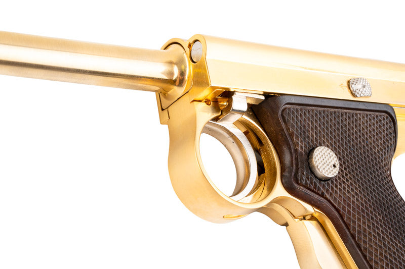 Marushin Baby Nambu Model Gun (Tokyo Gas Engraving/ Gold Plated)