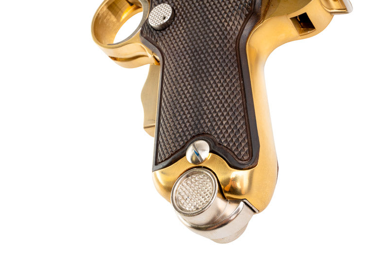 Marushin Baby Nambu Model Gun (Tokyo Gas Engraving/ Gold Plated)