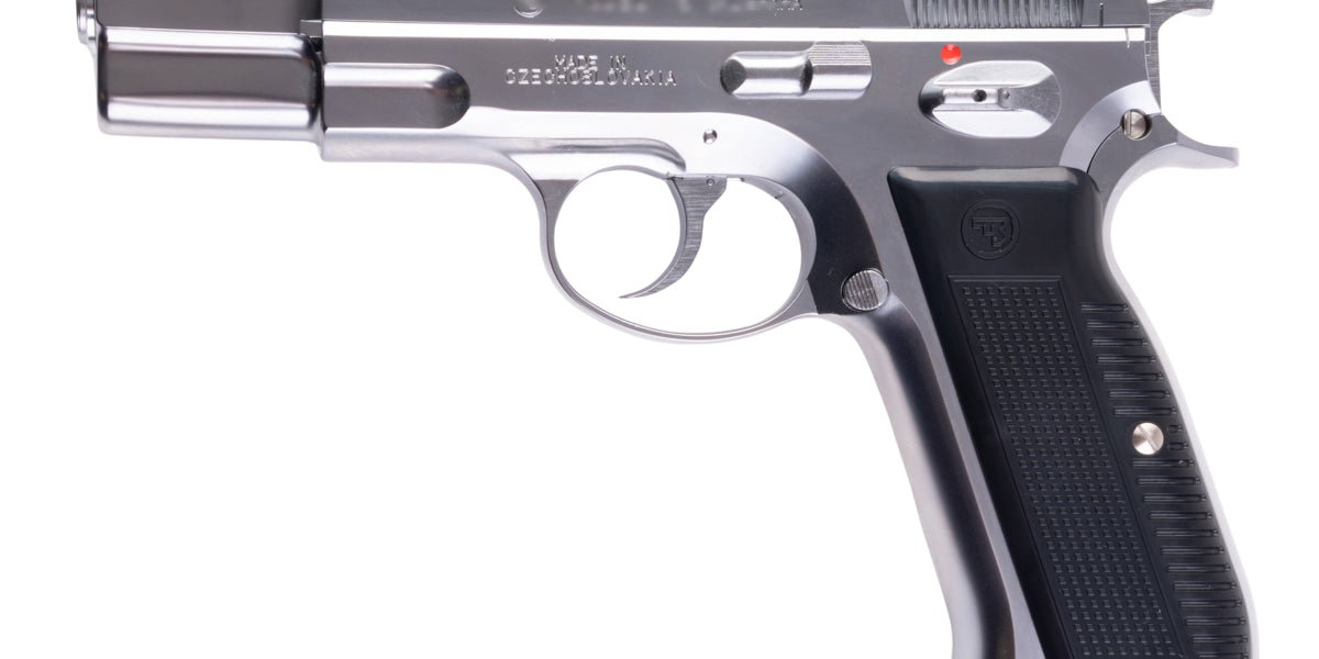 Marushin CZ75 Blowback Shell Ejecting Airsoft Pistol (6mm/ Silver