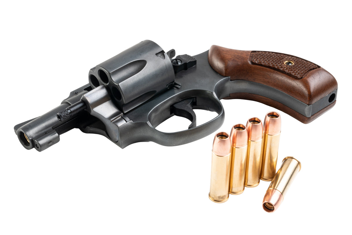 Marushin S&W M36 2inch Excellent HW Gas Revolver (Wood Grip)