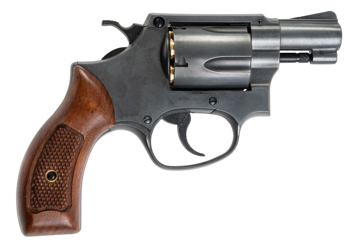 Marushin S&W M36 2inch Excellent HW Gas Revolver (Wood Grip)