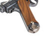 Marushin Nambu Type 14 Early Ver. GBB Airsoft Pistol (Silver/ Wood Grip)
