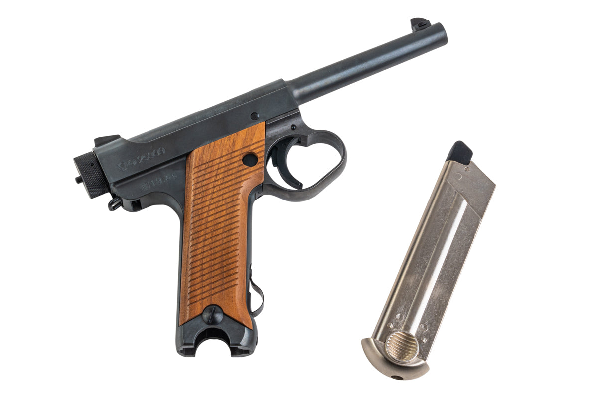 Marushin Nambu Type 14 Later Ver. Heavy Weight GBB Airsoft Pistol (Wood Grip)