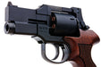 Marushin 3 inch Mateba Gas Revolver (Heavyweight Wood Grip Ver./ Matt Black)