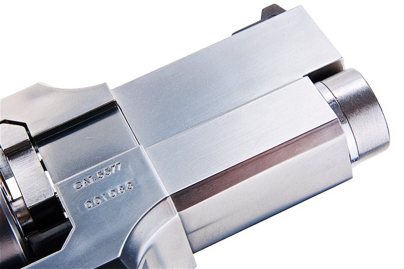 Marushin 3 inch Mateba Gas Revolver (Heavyweight Wood Grip Ver./ Silver)