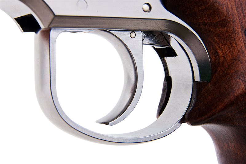 Marushin 3 inch Mateba Gas Revolver (Heavyweight Wood Grip Ver./ Silver)