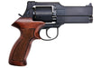 Marushin  4 inch Mateba Gas Revolver (Heavyweight Wood Grip Ver./ Matt Black)