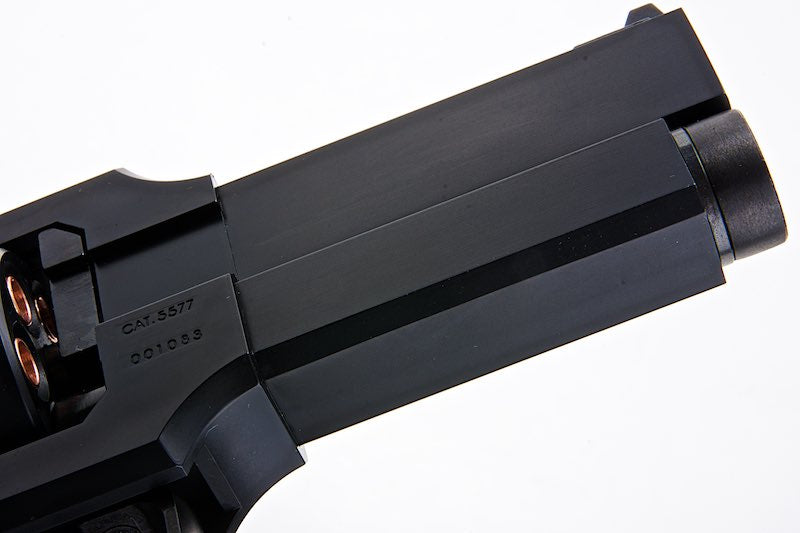 Marushin  4 inch Mateba Gas Revolver (Heavyweight Wood Grip Ver./ Matt Black)