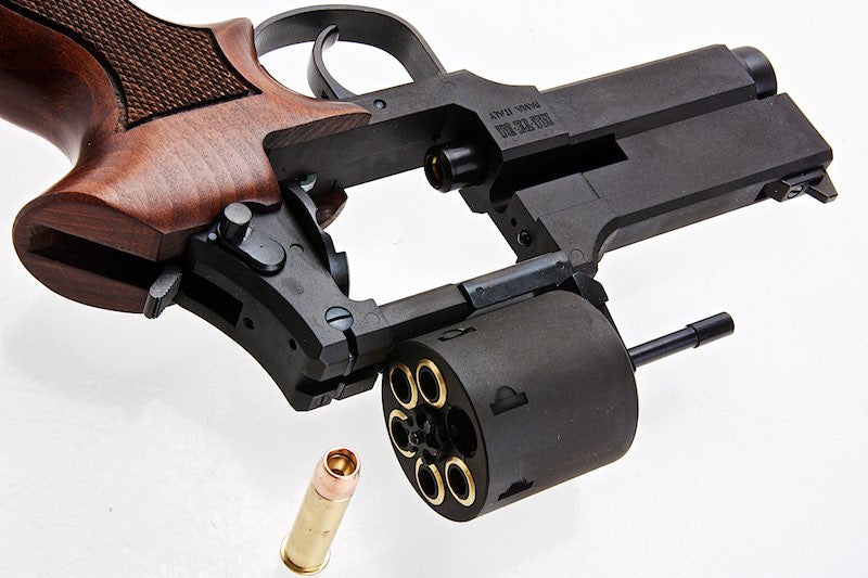 Marushin 4 inch Mateba Gas Revolver (Heavyweight Wood Grip Ver./ Black)