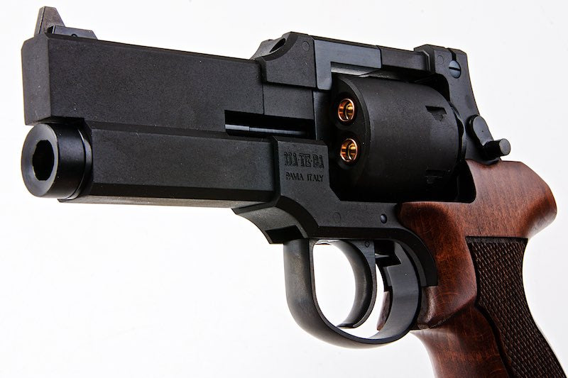 Marushin 4 inch Mateba Gas Revolver (Heavyweight Wood Grip Ver./ Black)