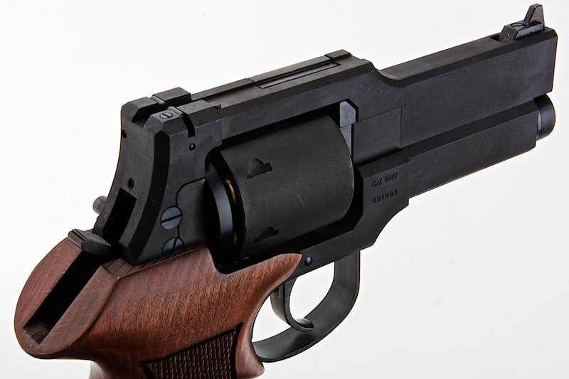Marushin 4 inch Mateba Gas Revolver (Heavyweight Wood Grip Ver./ Black)