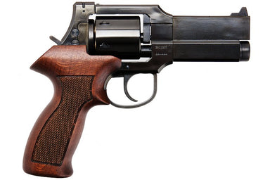 Marushin 4 inch Mateba Gas Revolver (Heavyweight Wood Grip Ver./ W Deep Black)
