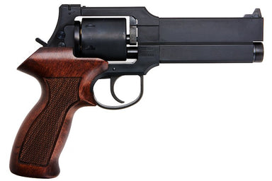 Marushin 5 inch Mateba Gas Revolver (Heavyweight Wood Grip Ver./ Matt Black)