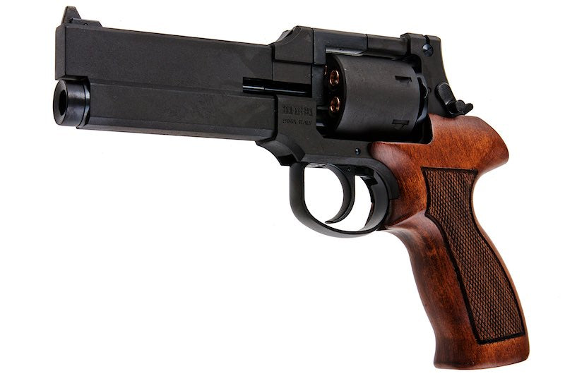 Marushin 5 inch Mateba Gas Revolver (Heavyweight Wood Grip Ver./ Black)