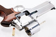 Marushin 5 inch Mateba Gas Revolver (Heavyweight Wood Grip Ver./ Silver)