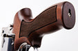 Marushin 5 inch Mateba Gas Revolver (Heavyweight Wood Grip Ver./ Silver)