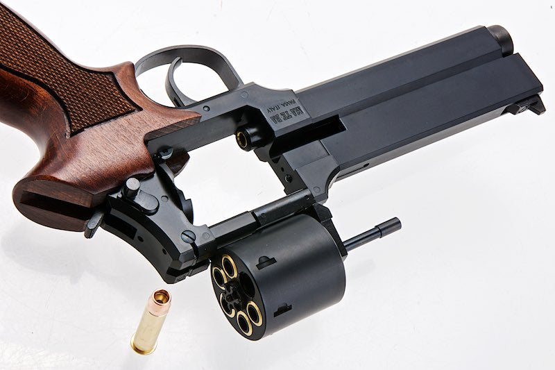 Marushin 6 inch Mateba Gas Revolver (Heavyweight Wood Grip Ver./ Matt Black)