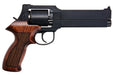 Marushin  6 inch Mateba Gas Revolver (Heavyweight Wood Grip Ver./ Matt Black)