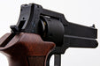 Marushin  6 inch Mateba Gas Revolver (Heavyweight Wood Grip Ver./ Black)
