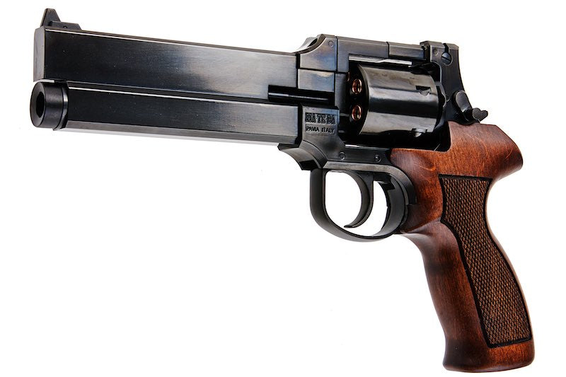 MARUSHIN／MATEBA 2006M + woodgrip Marushin 6 inch Mateba Gas Revolver (Heavyweight Wood Grip