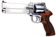Marushin 6 inch Mateba Gas Revolver (Heavyweight Wood Grip Ver./ Silver)