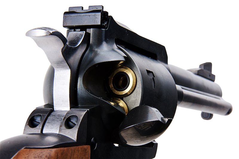 Marushin Super Blackhawk 4.62inch Gas Revolver (Excellent Heavyweight Wood Grip)