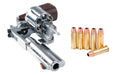 Marushin 4 inch Anaconda 44 Magnum Revolver (SV/ Wood Grip)