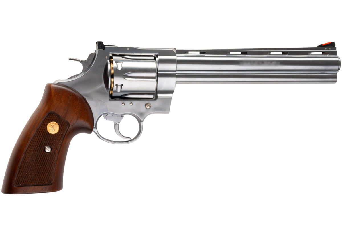 Marushin 8 inch Anaconda 44 Magnum Revolver (SV/ Wood Grip)