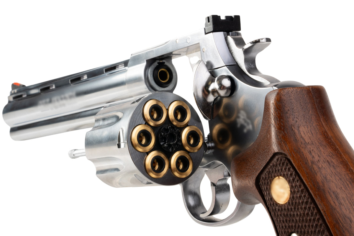 Marushin 8 inch Anaconda 44 Magnum Revolver (SV/ Wood Grip)