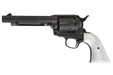 Marushin SAA Heavy Weight .45 1st Gen. Late Artillary 5.5 inch Gas Revolver (Black w/ Pearl Grip)