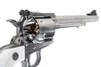 Marushin Super Blackhawk X Cartridge Series 7.5inch Gas Revolver (White Pearl Grip/ Silver)