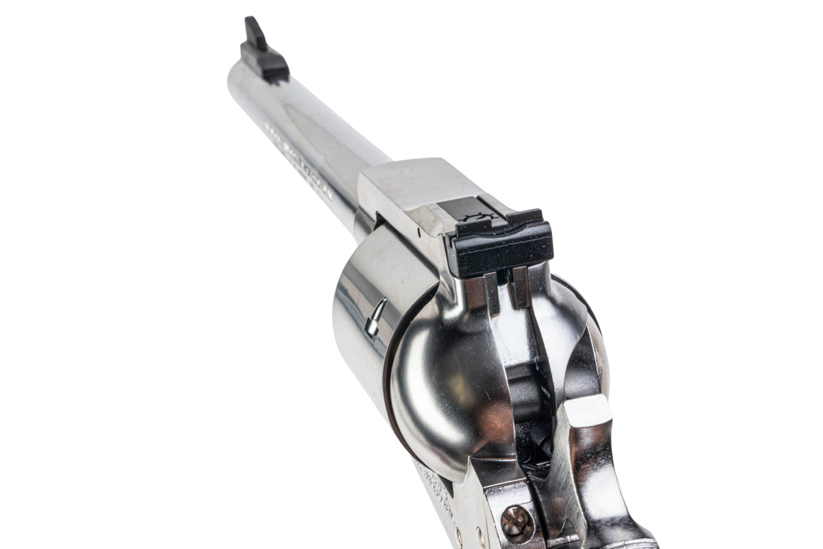 Marushin Super Blackhawk X Cartridge Series 7.5inch Gas Revolver (White Pearl Grip/ Silver)