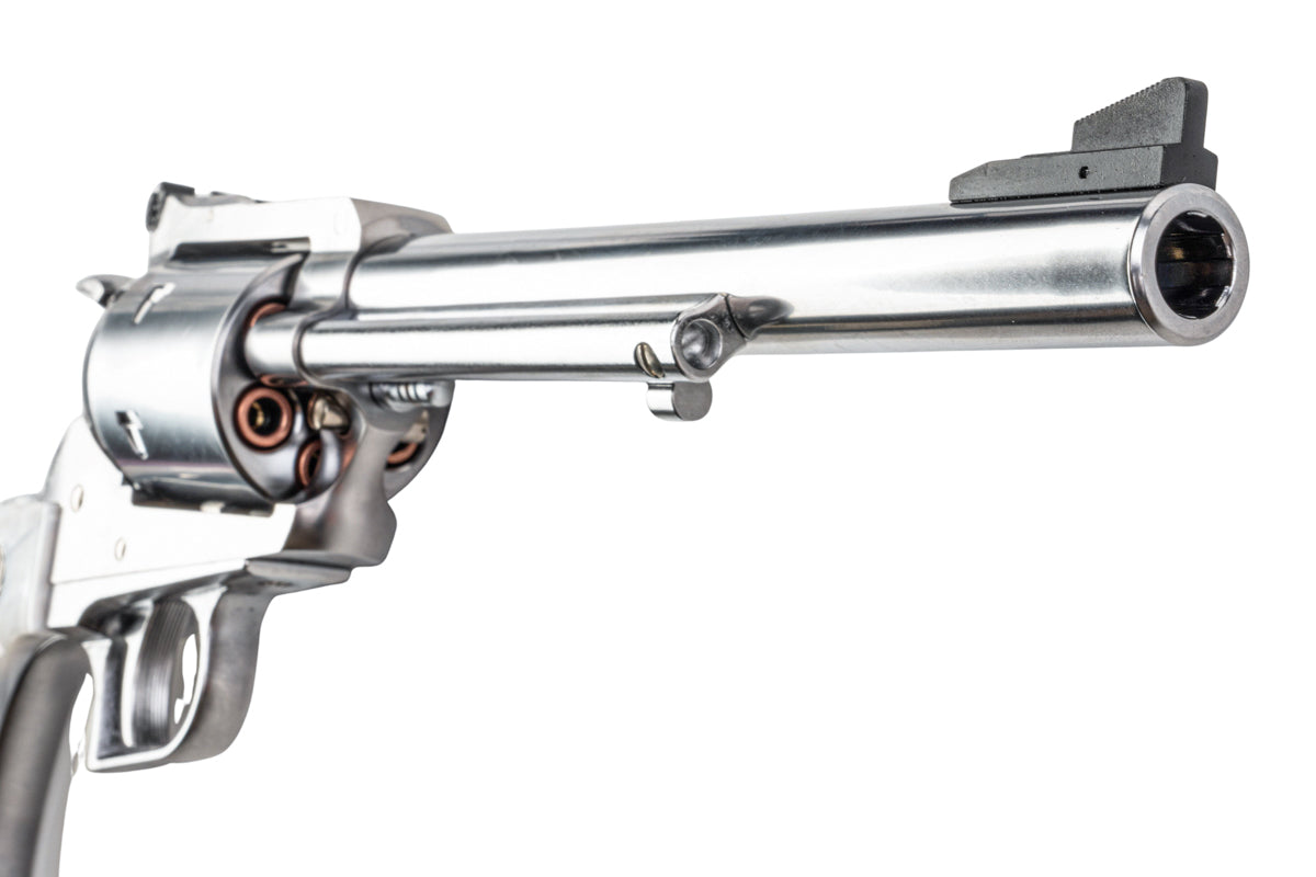 Marushin Super Blackhawk X Cartridge Series 7.5inch Gas Revolver (White Pearl Grip/ Silver)