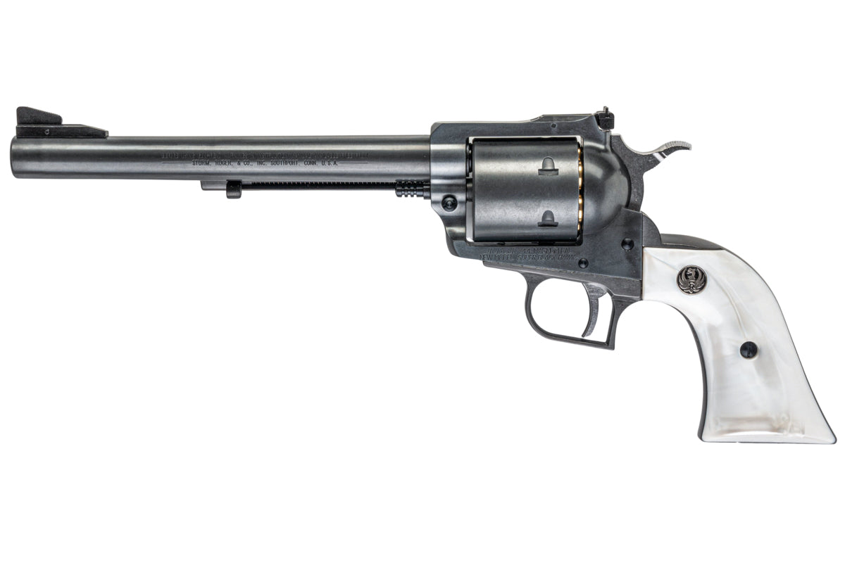 Marushin Super Blackhawk X Cartridge Series 7.5inch Gas Revolver (White Pearl Grip/ Excellent HW)