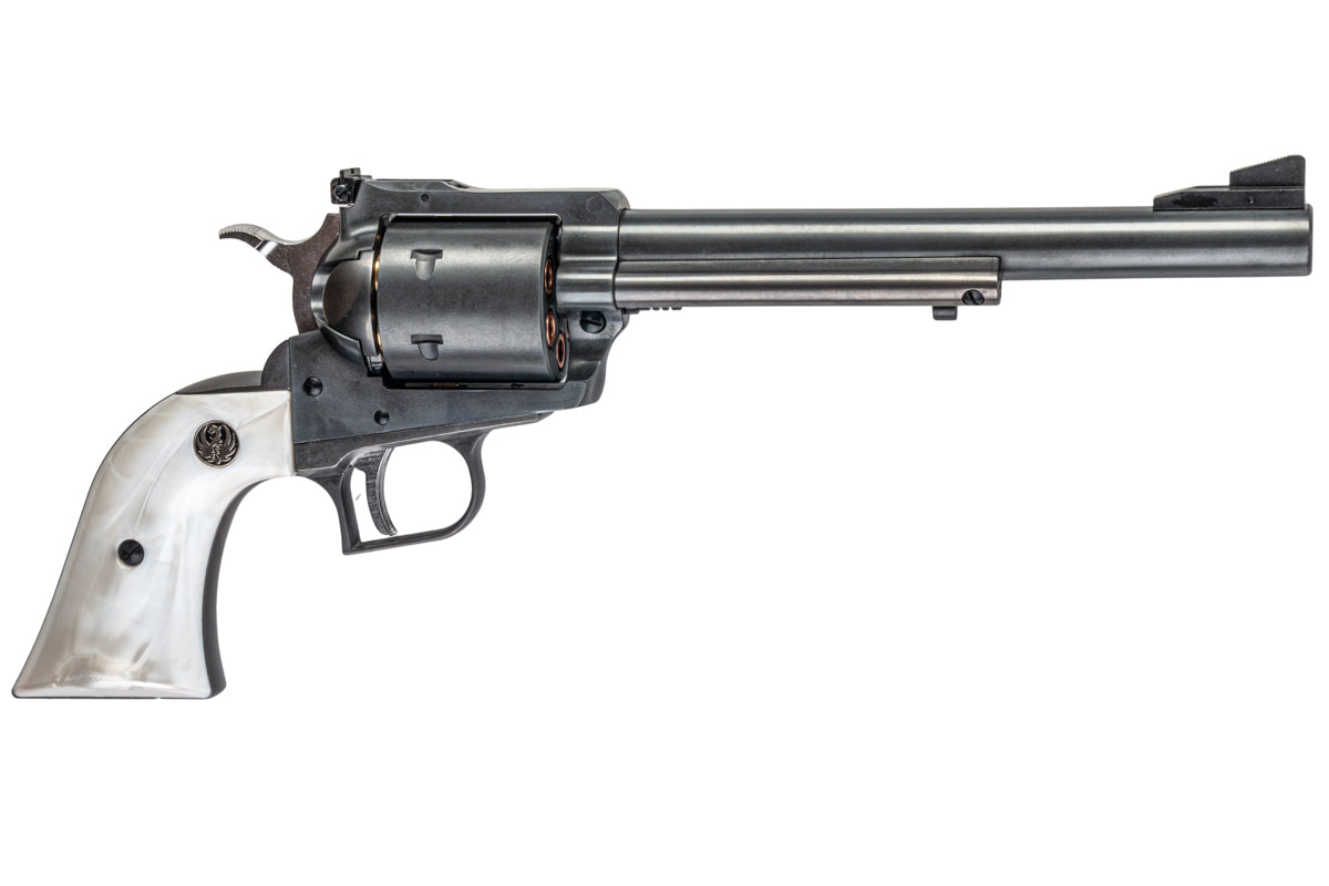 Marushin Super Blackhawk X Cartridge Series 7.5inch Gas Revolver (White Pearl Grip/ Excellent HW)