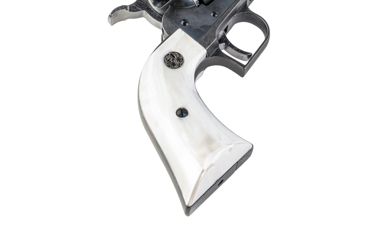 Marushin Super Blackhawk X Cartridge Series 7.5inch Gas Revolver (White Pearl Grip/ Excellent HW)
