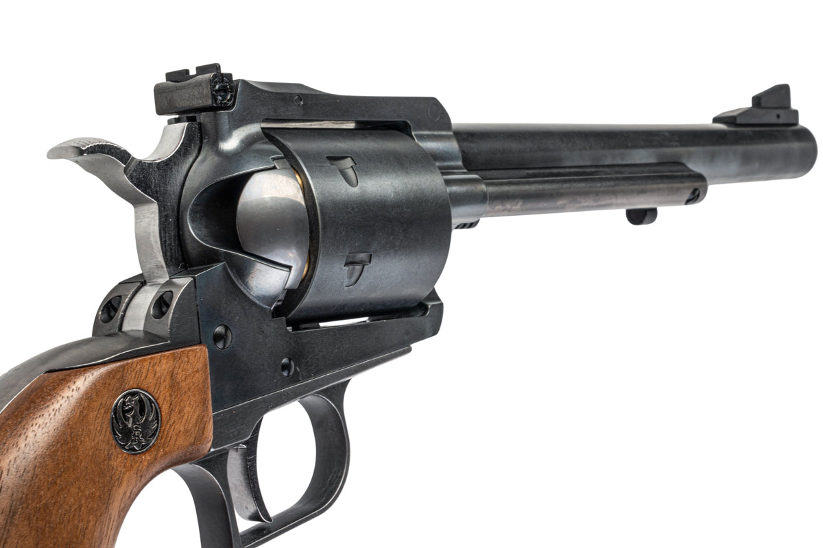 Marushin 7.5inch Super Blackhawk Gas Revolver (Wood Grip, X Cartridge Series, Excellent HW)