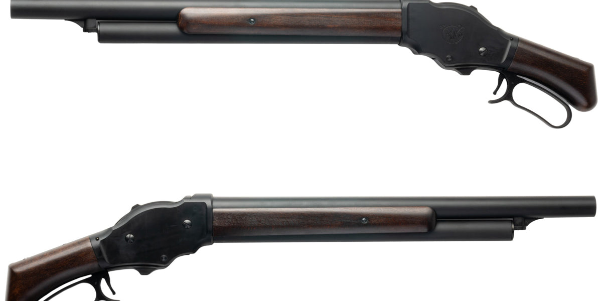 Marushin M1887 Short Gas Shotgun - Heavy Weight Matt Black Coating