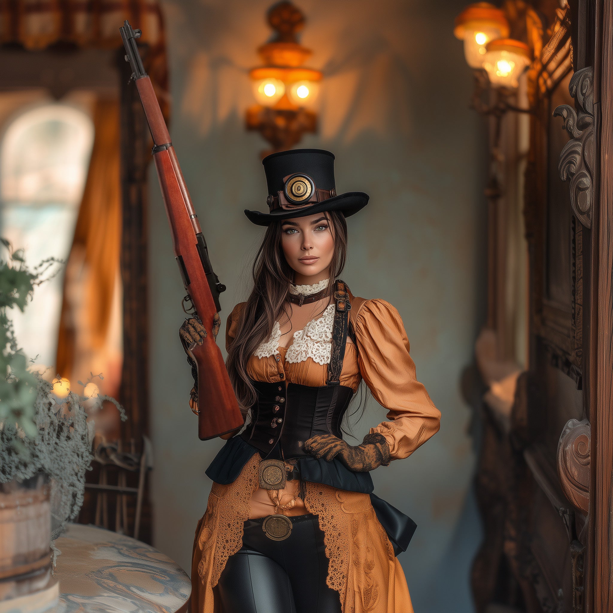 Marushin M1 Garand GBB Airsoft (Walnut Stock Brown)
