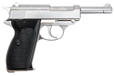 ⭐Maruzen WALTHER P38 ac40 silver custom⭐ Maruzen P38 AC40.s Pistol GBB Airsoft (Stainless Finish)