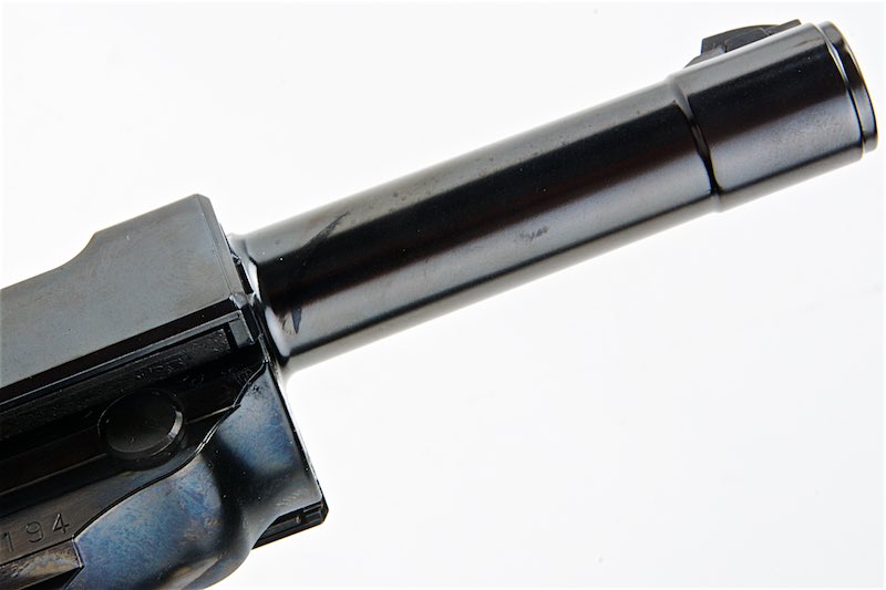 Maruzen P38 AC40.s Pistol GBB Airsoft (Black Metal Finish)